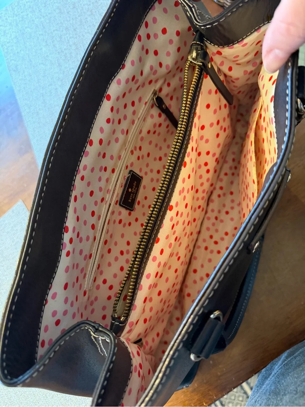 Leather Kate Spade shoulder‎ bag